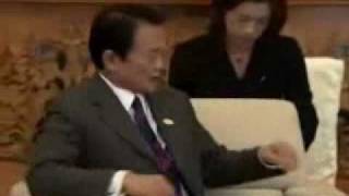 麻生太郎　2008年10月27日　イタリア首相