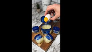 Vaseline and egg skin rejuvenation hack that will change your routine forever!