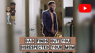 When your Dad finds out you disrespected your Mom #comedy #theclassiiics #mom #dad #parents #kids