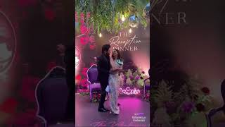 Saboor Ali first dance after wedding on her reception