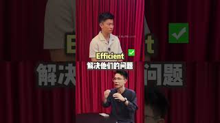 【有效工作】往往比【努力工作】更重要。👤我们团队 00后的 Leader 其中之一，分享到：努力固然不可少，但只有当我们学会提高效率，才能事半功倍 ✅