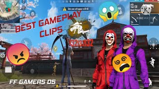 Best Game Play With Friends Clips || GJ AKSHAY FF || Garena Free Fire || Come Back With a New Video😘