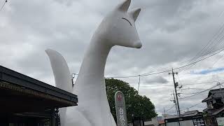 湯田温泉駅から温泉街まで歩いてみました