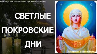 Эта молитва большой силы. В Светлые Дни Покрова Пресвятой Богородицы просите благополучия и здоровья