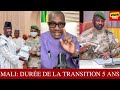 MALI: DURÉE DE LA TRANSITION 5 ANS: KEITA CHEICK OUMAR