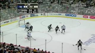 Simon Gagne Goal by 7 passes (Tampa Bay Lightning - Pittsburgh Penguins