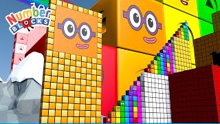 Numberblocks Step Squad 200 vs 25,000,000 - Count to 500,000,000 Song - Learn to Count Big Numbers!