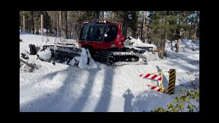 Pistenbully 400 Mt Jefferson Grooming YouTube