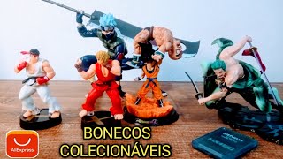 Bonecos colecionáveis da Aliexpress em 2024. unboxing