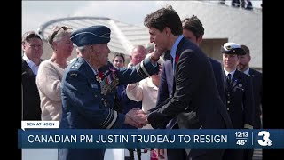 Justin Trudeau to resign as Canada's prime minster