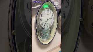 【#shorts 】 CITIZEN 4MN482 シチズンパルミューズM482（字幕に注目）#clock #シチズン#citizen #からくり時計#アミューズ時計