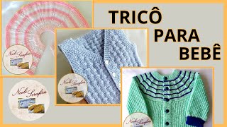 TRICÔ MANUAL PARA BEBÊ #tricô #artesanato