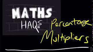 PERCENTAGE MULTIPLIERS (Inc percentage increase and decrease)