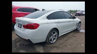 WBA4J3C54KBL10731 USE VPN TO SEE THE VIDEO BMW 4 SERIES 2019 White