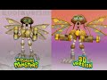 All My Singing Monster WUBBOX vs ALL WUBBOX 3D | Compare Designs