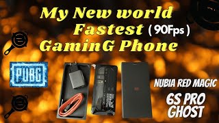 Unboxing Zte Nubia Red Magic 6s Pro Ghost - Pubg Test - Handcam Review - Cooling Fan ? 165fps?