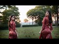 4k ai art indian lookbook model al art video mesmerizing indian beauty in field of crimson roses