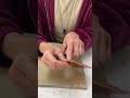 Foiling a stained glass piece with the copper foil technique