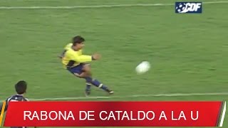 Rabona de Cataldo ante la U