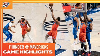 OKC Thunder at Dallas Mavericks | Game Highlights | December 2, 2023