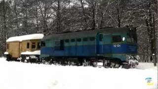 TU2 with snowplough SO-750 / ТУ2 зі снігоочисником СО-750, Боржавська вузькоколійка