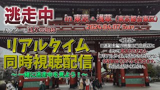 【同時視聴🔴】逃走中 〜ハンターと浅草の相棒〜 リアルタイム同時視聴配信！