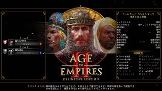 【AOE 2 】レートゲーム　勝ったことになってるけどこれ私の負けだヨ