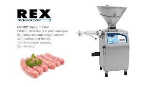 REX RVF327 Vacuum Filler