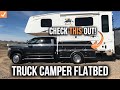 Truck Camper Flatbed Kit by StableCamper \\ Modular Flatbed System for Chassis Cab Trucks