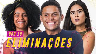 BBB19: TODAS AS ELIMINAÇÕES DA TEMPORADA! 💥 | BIG BROTHER BRASIL 19