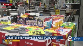 Florida's Disaster Preparedness Sales Tax Holiday begins