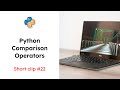 Python Comparison Operators (#22) #relationaloperators