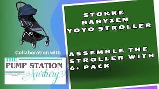 Assemble the Stokke Babyzen Yoyo Frame with 6+ pack