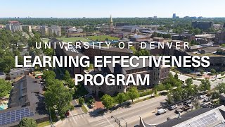 Learning Effectiveness Program | University of Denver