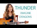 "Thunder" by Imagine Dragons - Guitar Tutorial with Electric Solo