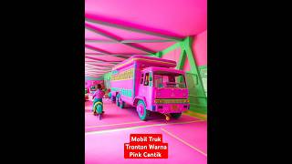 Mobil Truk Tronton Warna Pink Cantik#shorts #viral #trending #tronton #beko #bus #herichannel #truk