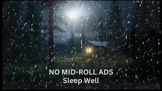 Fall Asleep Fast | Alaskan Thunderstorm | Gentle Wind and Rain | Sleep, Study, Focus | (No Ads)