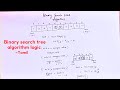 Binary search tree algorithm logic |Data Structure |concept in tamil|pridetech