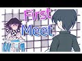 First meet animation meme - [Danganronpa V3 - Saiouma/Oumasai]