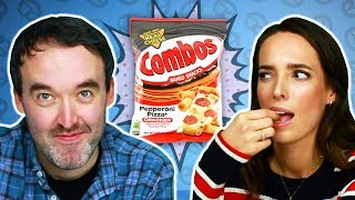 Irish People Try American Combos