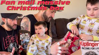 Christmas came early Fan mail vlog