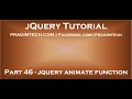jquery animate function