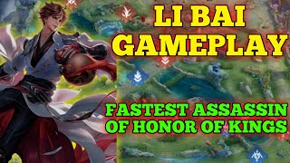 LI BAI HOW TO PLAY / GUIDE / GAMEPLAY / HONOR OF KINGS