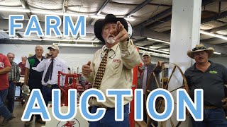 Huge Farm Collectibles Auction With A Huge Crowd And Huge Prices