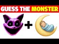 IMPOSSIBLE Guess The MONSTER By EMOJI & VOICE | POPPY PLAYTIME CHAPTER 3 | The Smiling Critters