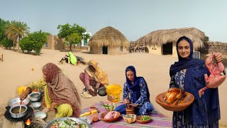 Most Amazing Traditional Village Life Pakistan || Village Women Morning Routine || Village food