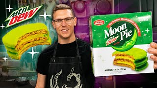 Mountain Dew Moon Pie Taste Test | SNACK SMASH | Mythical Kitchen