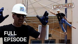 The Barrel Of Bricks Myth... | MythBusters | Season 1 Episode 3 | Full Episode