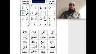 19TH LESSON HOW TO READ STANDING FATHA (WITH IMAM ARQAM)