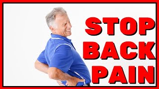 STOP Low Back Pain the EASY Way! No Exercises or Medications: 10 Options!